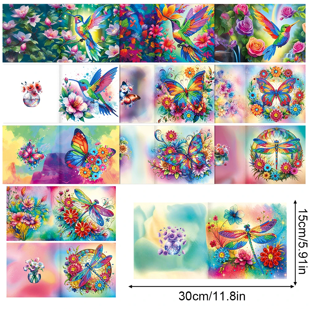12 шт., специальная форма, колибри, алмазная открытка ручной работы, бабочка, сделай сам, алмазная живопись, открытка, стрекоза, стразы, набор открыток для рисования
12 шт., специальная форма, колибри, алмазная открытка ручной работы, бабочка, сделай сам, алмазная живопись, открытка, стрекоза, стразы, набор открыток для рисования