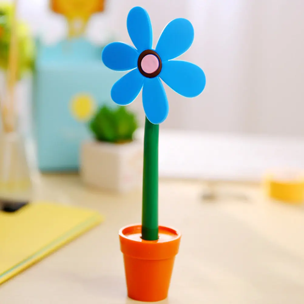 4Pcs Flower Pot Cap Sunflower Ballpoint Pen 0.5mm Black Comfortable Grip Premium Material Cartoon Writing Pen for Kids Students
4Pcs Flower Pot Cap Sunflower Ballpoint Pen 0.5mm Black Comfortable Grip Premium Material Cartoon Writing Pen for Kids Students