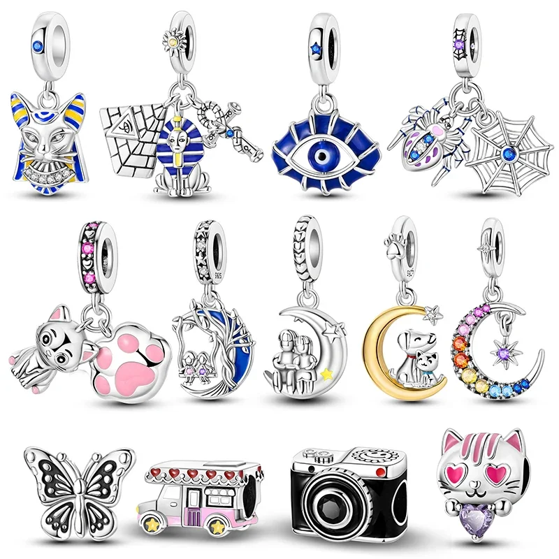 Hot 925 Sterling Silver Egyptian Pyramid of the Lion Face Charms Beads For Original 3mm Bracelet Diy Jewelry Making Gift
Hot 925 Sterling Silver Egyptian Pyramid of the Lion Face Charms Beads For Original 3mm Bracelet Diy Jewelry Making Gift