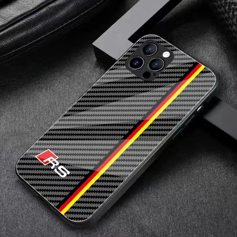 RS-Audi Car Logo Phone Case for iPhone 16 15 13 14 11 12Pro Max 12 Mini 8 XR XS 16Plus 15Pro MAX Carbon Fiber Pattern Soft Shell
RS-Audi Car Logo Phone Case for iPhone 16 15 13 14 11 12Pro Max 12 Mini 8 XR XS 16Plus 15Pro MAX Carbon Fiber Pattern Soft Shell