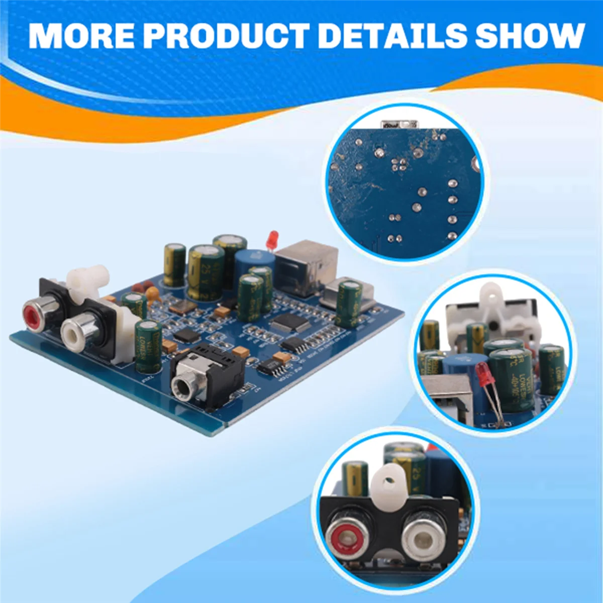 New 3C-MIni USB Decoder Board ES9028K2M+SA9023 Fever Audio Sound Card Decoding Module DIY for Power Amplifiers Home Theater
New 3C-MIni USB Decoder Board ES9028K2M+SA9023 Fever Audio Sound Card Decoding Module DIY for Power Amplifiers Home Theater