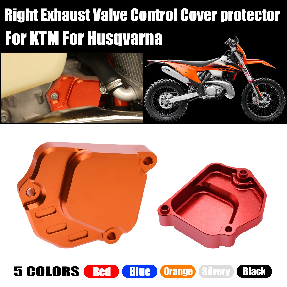 NEW CNC Right Exhaust Valve Control Cover protector For KTM SX XC EXC XCW 250 300 2023 2024 For Husqvarna TC TE TX 125-300i 2024
NEW CNC Right Exhaust Valve Control Cover protector For KTM SX XC EXC XCW 250 300 2023 2024 For Husqvarna TC TE TX 125-300i 2024