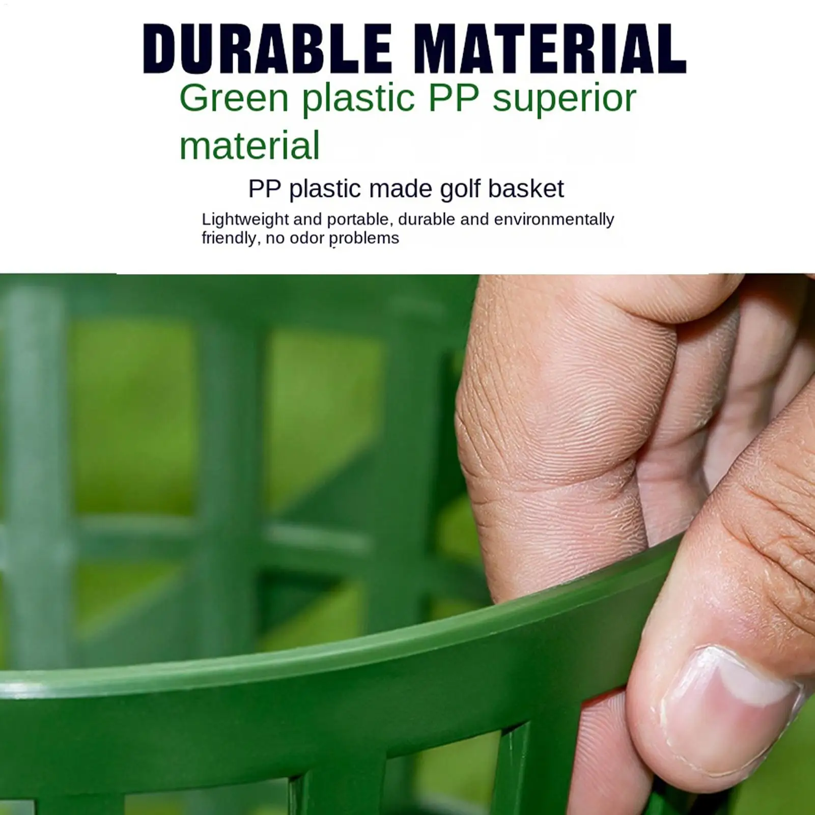 Golf Basket Lightweight Large Container Portable Golf Ball Holder Basket For Driving Range Office Club Balcony Garage Practice
Golf Basket Lightweight Large Container Portable Golf Ball Holder Basket For Driving Range Office Club Balcony Garage Practice