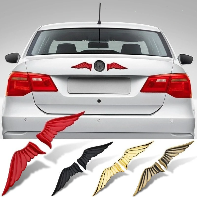1 Pair Angel Wings Car Emblem 3D Metal Sticker Animal Pattern Exterior Eagle Wings for Personalized Car Modification
1 Pair Angel Wings Car Emblem 3D Metal Sticker Animal Pattern Exterior Eagle Wings for Personalized Car Modification