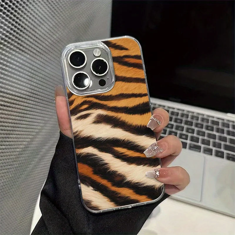 Feather Cool Tiger Stripe Pattern Phone Cases For iPhone 16 15 Pro 13 14 12 11 Pro Max 7 8 Plus X XS XR SE 16E IMD Laser Cover
Feather Cool Tiger Stripe Pattern Phone Cases For iPhone 16 15 Pro 13 14 12 11 Pro Max 7 8 Plus X XS XR SE 16E IMD Laser Cover