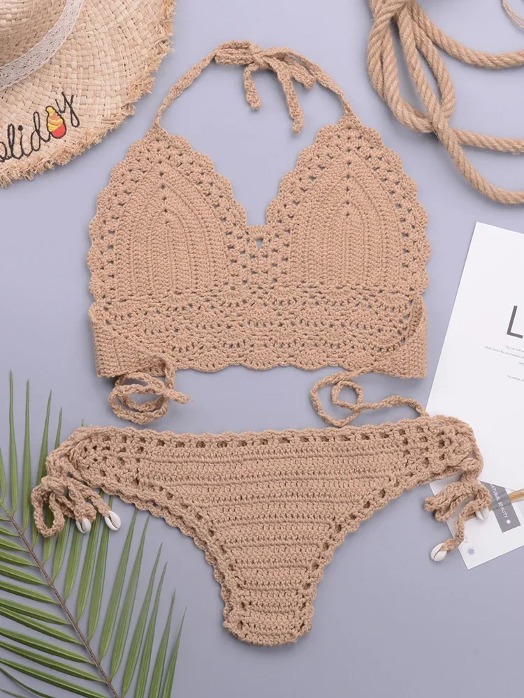 Sexy Hollow Out Laced Up Bikini 2 Piece Set Women Split Swimsuit High Waist Beach Bikini 2025 New Summer Swimwear Bikinis Set
Sexy Hollow Out Laced Up Bikini 2 Piece Set Women Split Swimsuit High Waist Beach Bikini 2025 New Summer Swimwear Bikinis Set