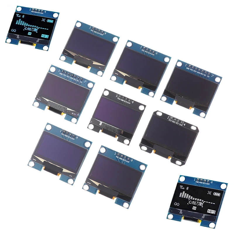 1PCS 1.3 Inch OLED Module SPI/IIC Communicate White/Blue Color 128X64 1.3 Inch OLED LCD LED Display Module 1.3" OLED Module