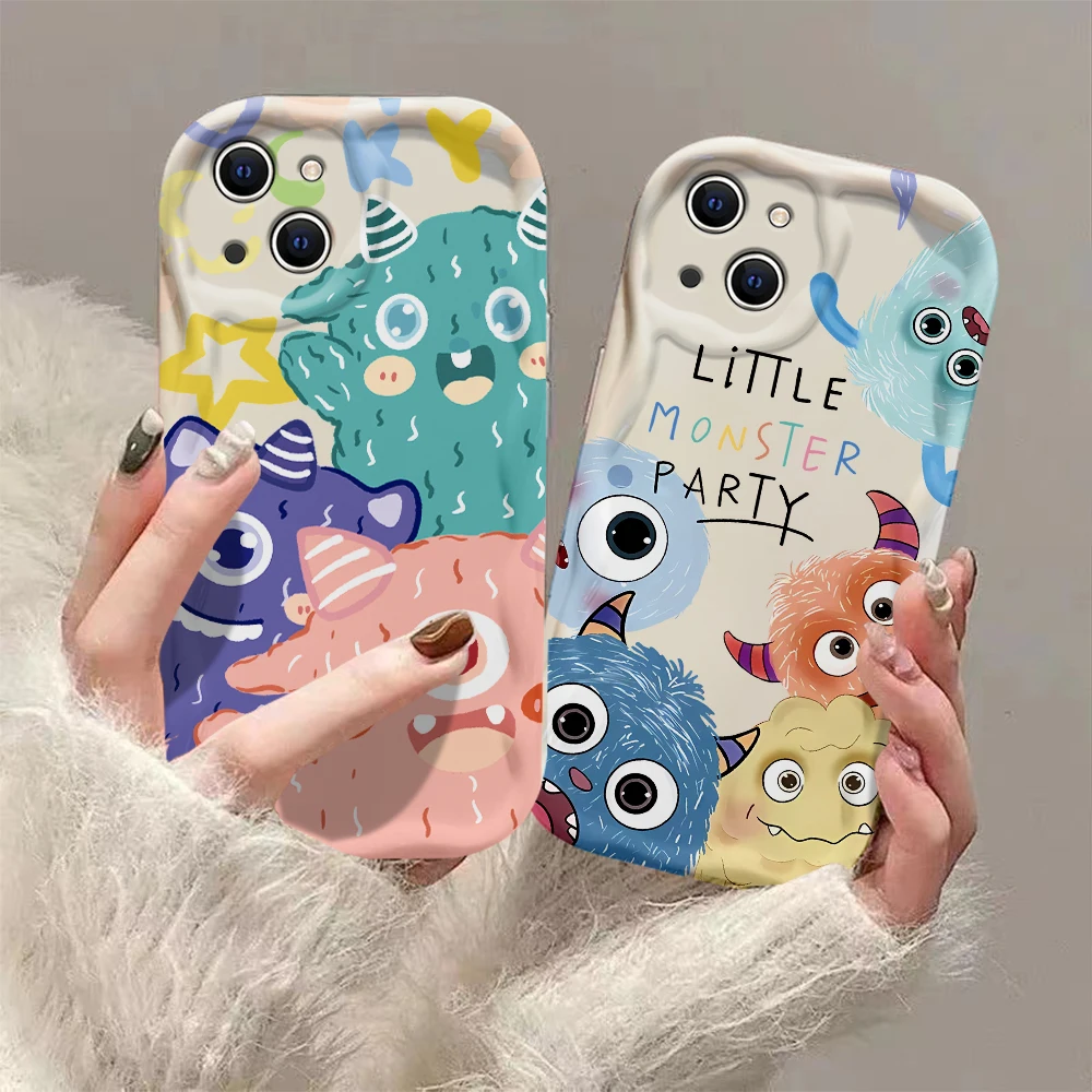 Funny Cartoon Monster 3D Wave Case For Xiaomi Mi 14 12 12T 11 Lite Poco M6 X6 X5 X4 F4 X3 M3 Pro 4G 5G Soft Silicone Cover
Funny Cartoon Monster 3D Wave Case For Xiaomi Mi 14 12 12T 11 Lite Poco M6 X6 X5 X4 F4 X3 M3 Pro 4G 5G Soft Silicone Cover