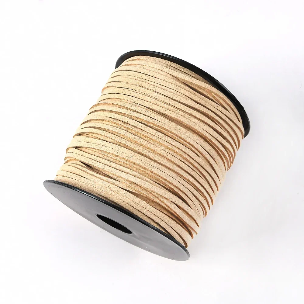 10M 2.4mm Suede Leather Cords Artificial Leather Flat Thong Cord Bracelet Necklace Findings Rope String For Jewelry DIY Making
10M 2.4mm Suede Leather Cords Artificial Leather Flat Thong Cord Bracelet Necklace Findings Rope String For Jewelry DIY Making
