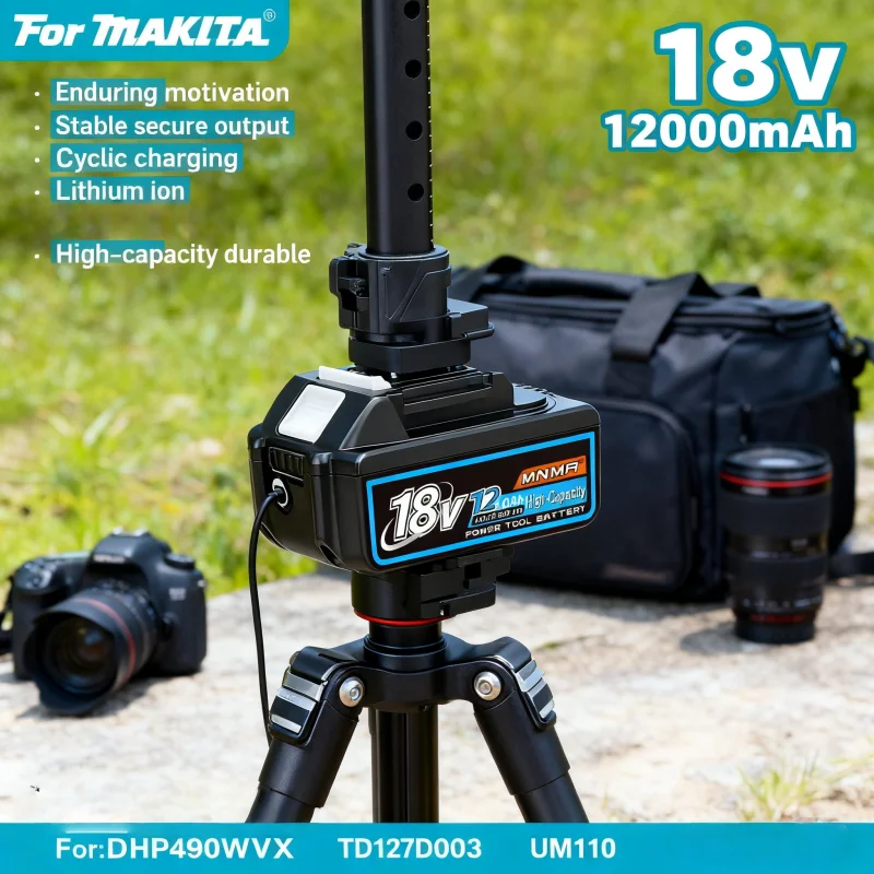 100% Genuin for Makita 12Ah pour batterie for Makita 18V BL1840 BL1830B BL1850B BL1850 BL1860 BL1815 & More
100% Genuin for Makita 12Ah pour batterie for Makita 18V BL1840 BL1830B BL1850B BL1850 BL1860 BL1815 & More