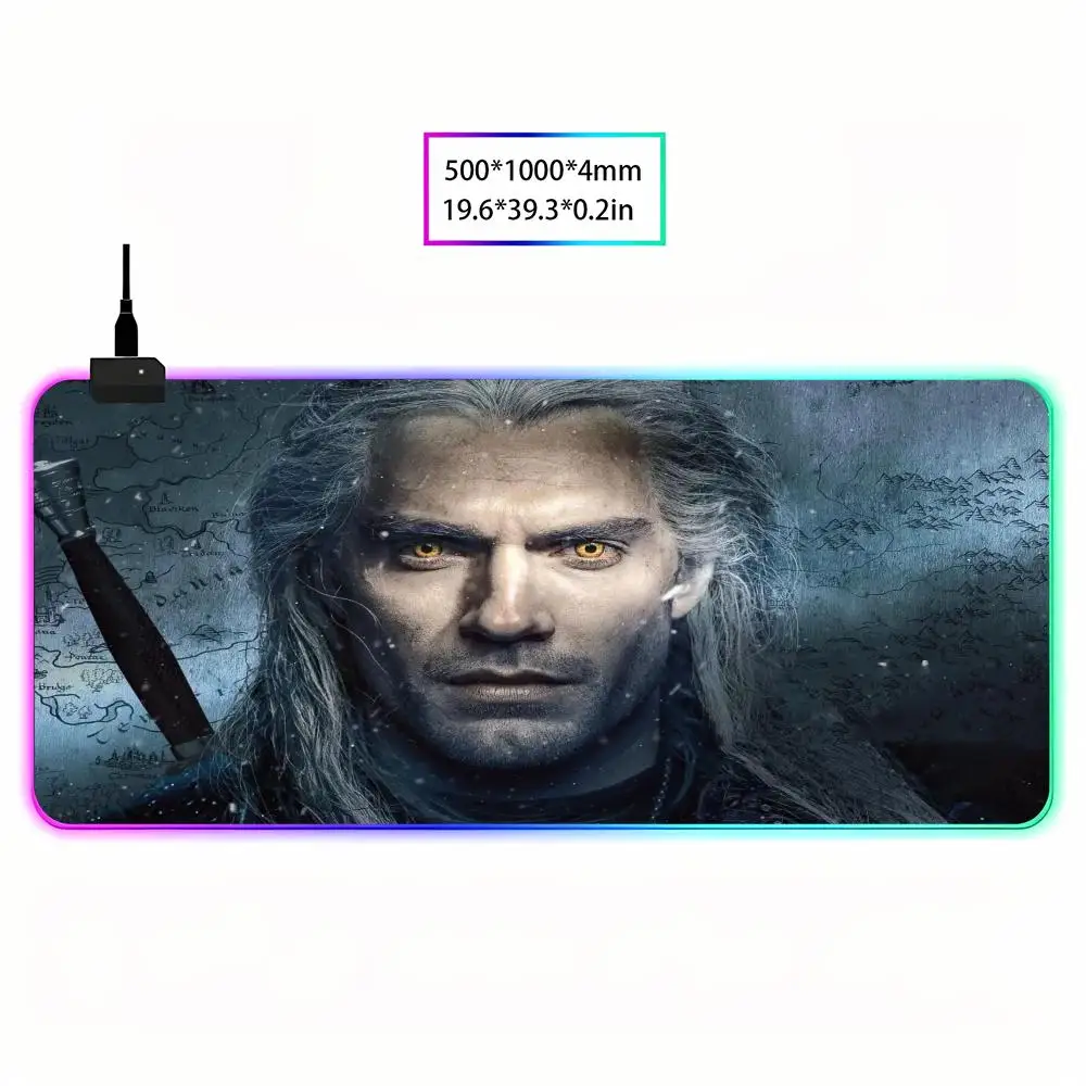 RGB T-The W-Witchers 3 W-Wild H-Hunt Mousepad Game Mouse Pad Gaming XXL Keyboard Pad Office Accessories Rubber Non-slip Big XAXC
RGB T-The W-Witchers 3 W-Wild H-Hunt Mousepad Game Mouse Pad Gaming XXL Keyboard Pad Office Accessories Rubber Non-slip Big XAXC
