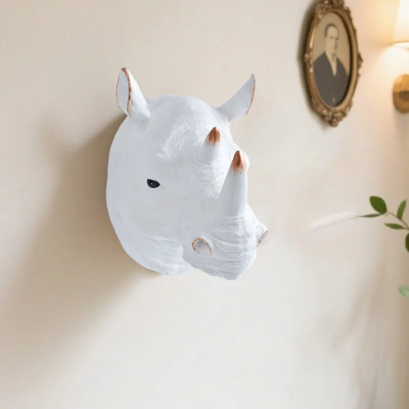 Nordic Style Resin Rhino Head Wall Decor Modern Animal Sculpture For Living Room Bedroom Wall Hanging Home Decoration
Nordic Style Resin Rhino Head Wall Decor Modern Animal Sculpture For Living Room Bedroom Wall Hanging Home Decoration