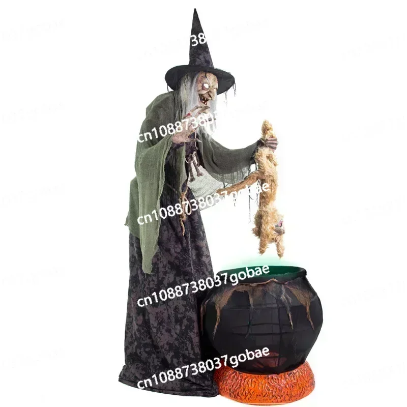 Halloween Electric Induction Witch Cook Pussy Electric Bar Haunted House Secret Room Role Play Tabletop Game Layout Props
Halloween Electric Induction Witch Cook Pussy Electric Bar Haunted House Secret Room Role Play Tabletop Game Layout Props