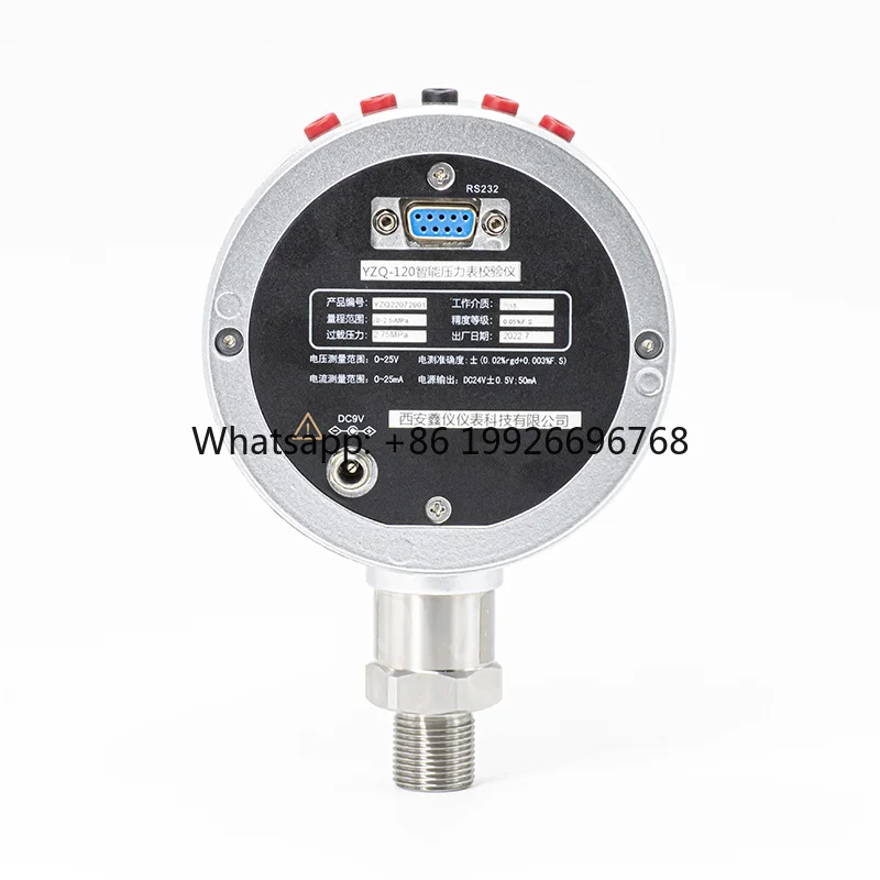 100 Mpa Intelligent Digital Pressure Calibrator YZQ-120 Intelligent Digital Pressure Gauge
100 Mpa Intelligent Digital Pressure Calibrator YZQ-120 Intelligent Digital Pressure Gauge