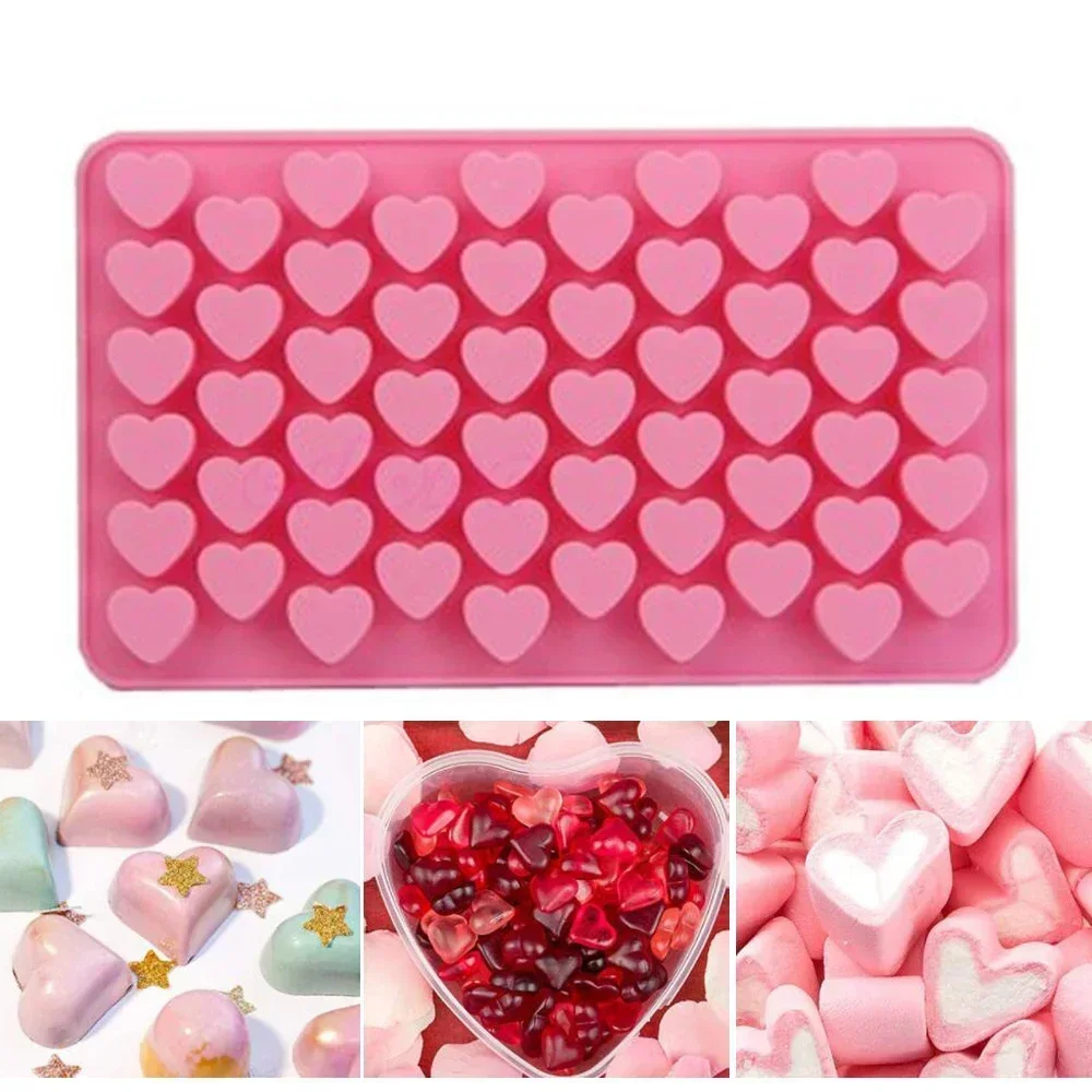 Love Silicone Chocolate Mold Food Grade Small Heart Shape Cake Baking Mould Non-stick Candle Molds Fondant Candy Mold New
Love Silicone Chocolate Mold Food Grade Small Heart Shape Cake Baking Mould Non-stick Candle Molds Fondant Candy Mold New