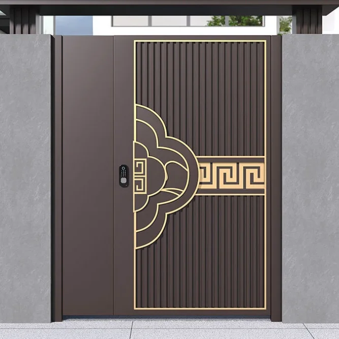 Aluminum Alloy Exterior Entrance Gate Outdoor Automatic Double Swing Entry Modern Eco-Friendly Designed GatesCustomizable
Aluminum Alloy Exterior Entrance Gate Outdoor Automatic Double Swing Entry Modern Eco-Friendly Designed GatesCustomizable