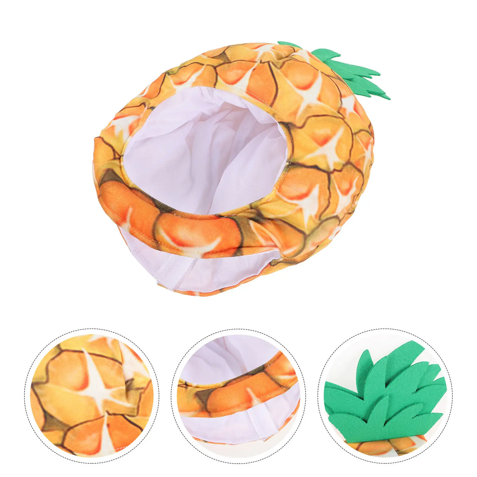 Pineapple Mask Hat Fun Fruit Costume Headgear for Children Dress-Up Party Photo Shoot Prop Unique Decorative Gift for Kids
Pineapple Mask Hat Fun Fruit Costume Headgear for Children Dress-Up Party Photo Shoot Prop Unique Decorative Gift for Kids