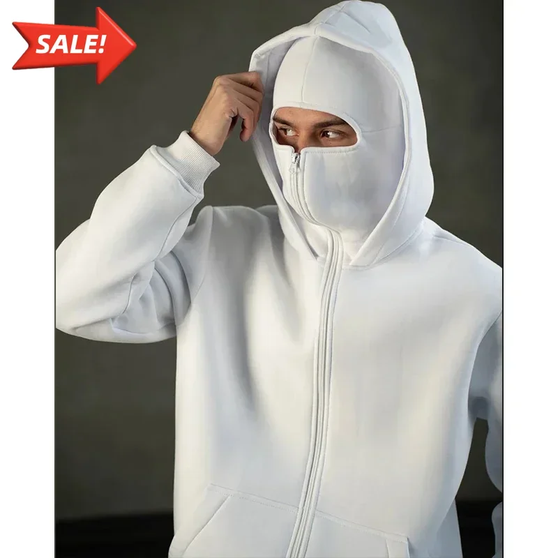 Unisex French-Style Hoodie Gothic Harajuku Style Winter New Arrival Double-Layer Hooded Sweatshirt Men's Hooded Face-Covering Zi
Unisex French-Style Hoodie Gothic Harajuku Style Winter New Arrival Double-Layer Hooded Sweatshirt Men's Hooded Face-Covering Zi