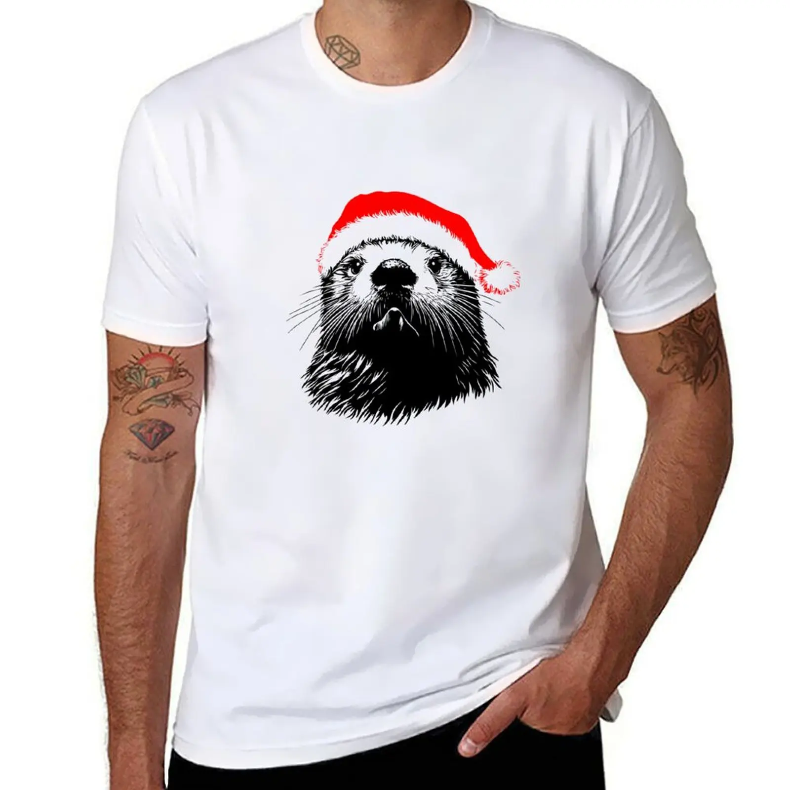 Otter in a Christmas Hat T-Shirt cheap stuff croswit shirt man cotton man t-shirts t shirt for men
Otter in a Christmas Hat T-Shirt cheap stuff croswit shirt man cotton man t-shirts t shirt for men