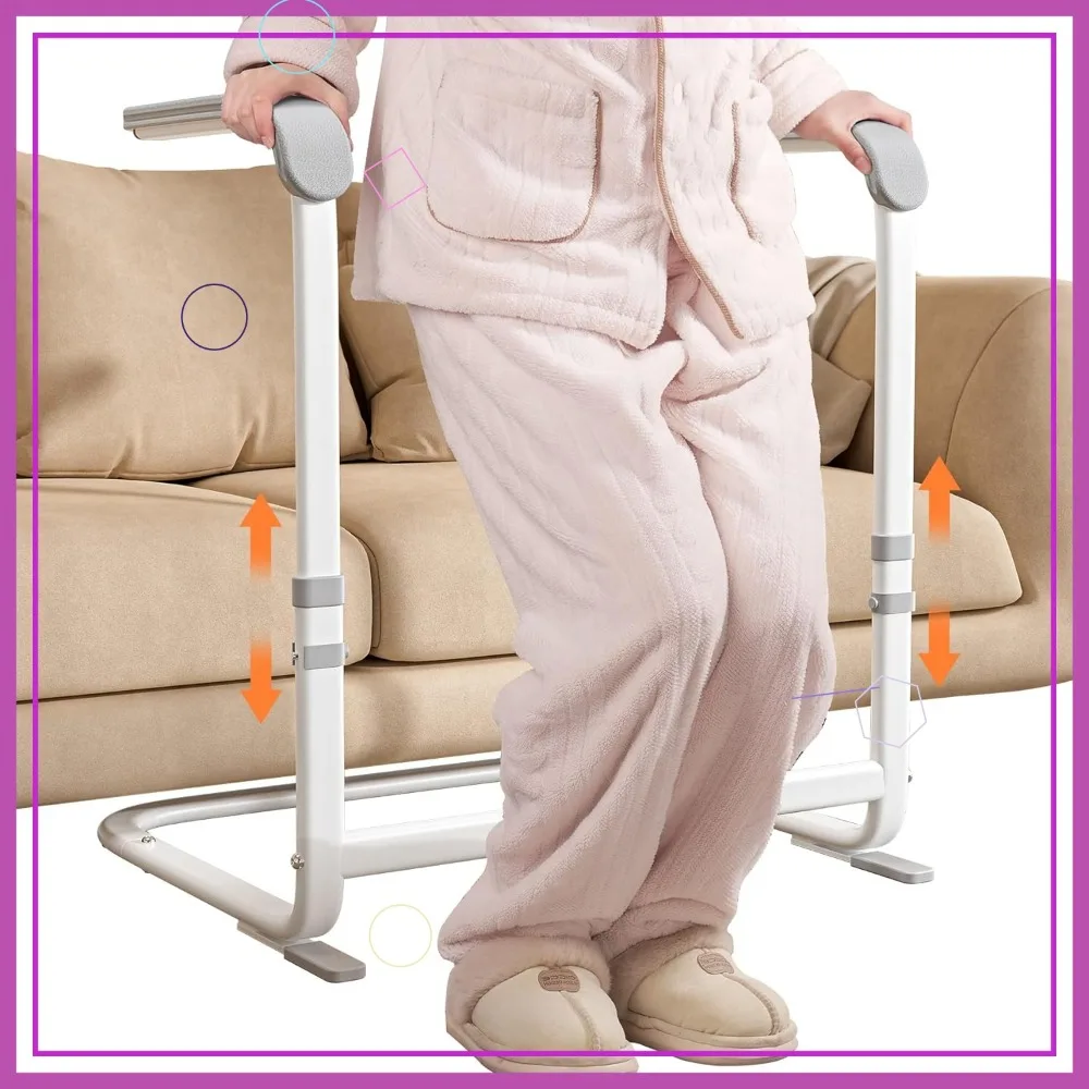 Stand Assist for Elderly, 6-Level Height Adjustable, Heavy Duty Couch Support, 21-Inch Width, Gray
Stand Assist for Elderly, 6-Level Height Adjustable, Heavy Duty Couch Support, 21-Inch Width, Gray