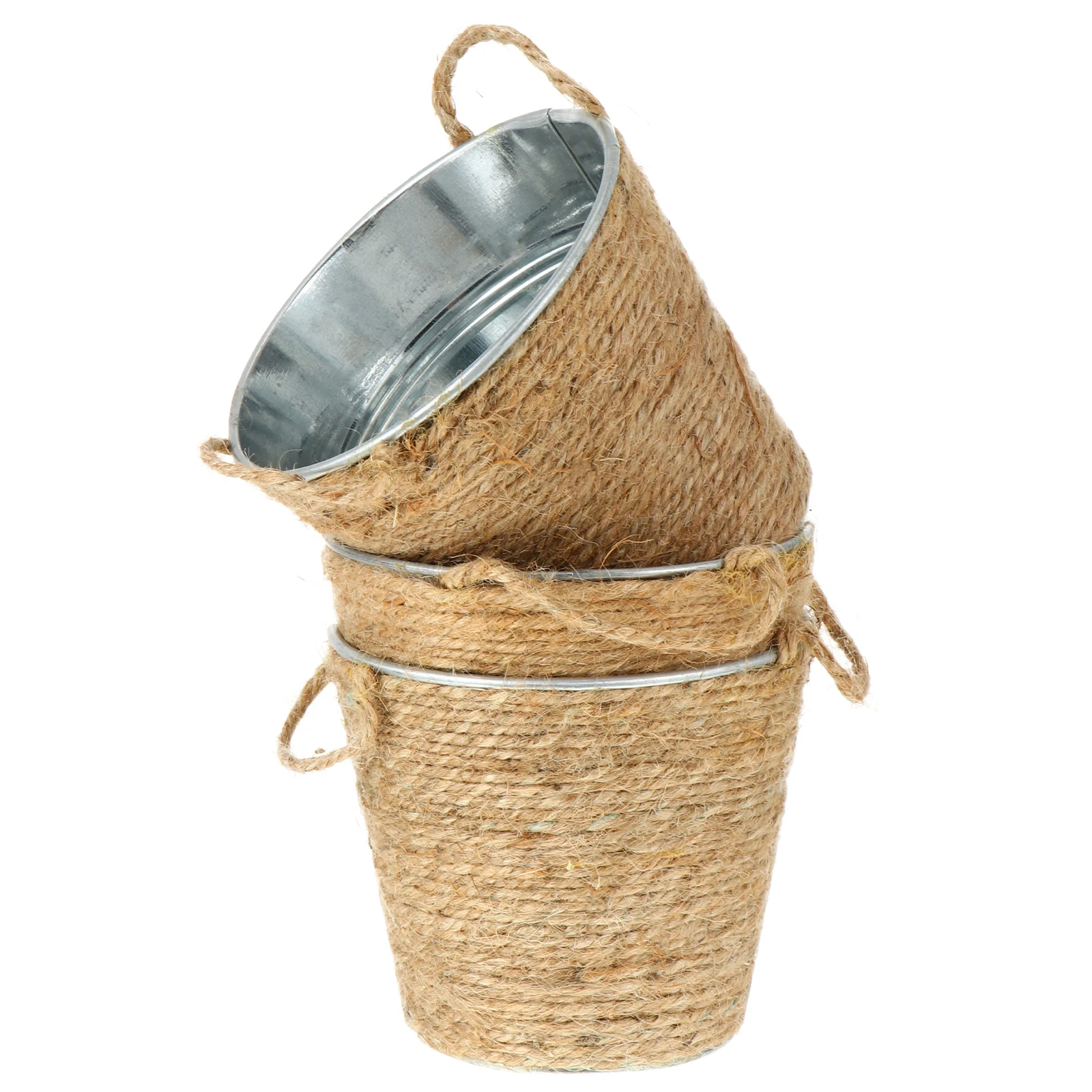3 Pcs Bucket Flowerpot Ornament Planter Tin Flower Pot Succulent Planter Ornament Gardening Container Decor
3 Pcs Bucket Flowerpot Ornament Planter Tin Flower Pot Succulent Planter Ornament Gardening Container Decor