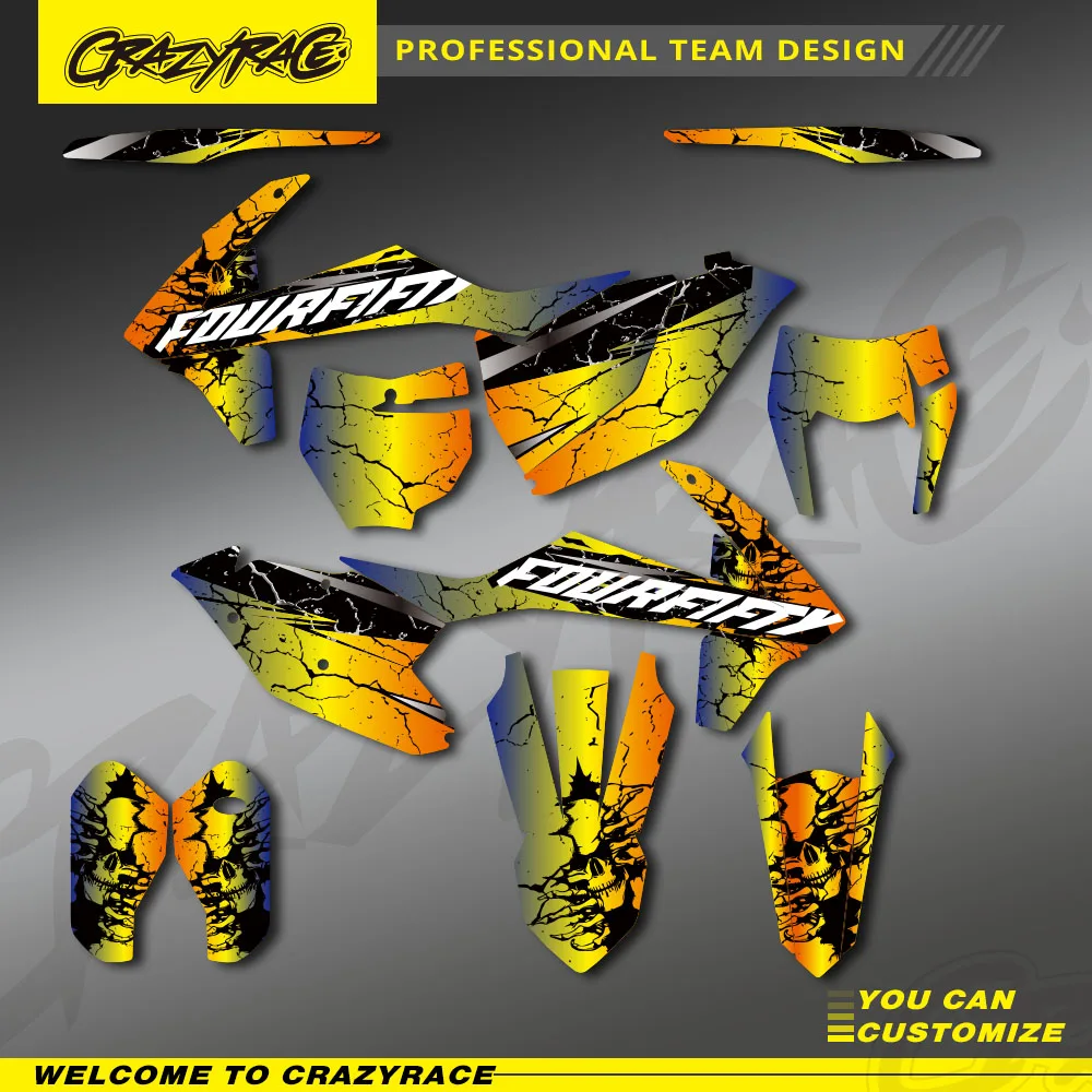 Graphics Decals Stickers Kit CRAZYRACE For KTM 125 250 350 450 500 EXC EXCF XCW 2017 2018 2019 SX SXF XC XCF 2016 2017 2018
Graphics Decals Stickers Kit CRAZYRACE For KTM 125 250 350 450 500 EXC EXCF XCW 2017 2018 2019 SX SXF XC XCF 2016 2017 2018