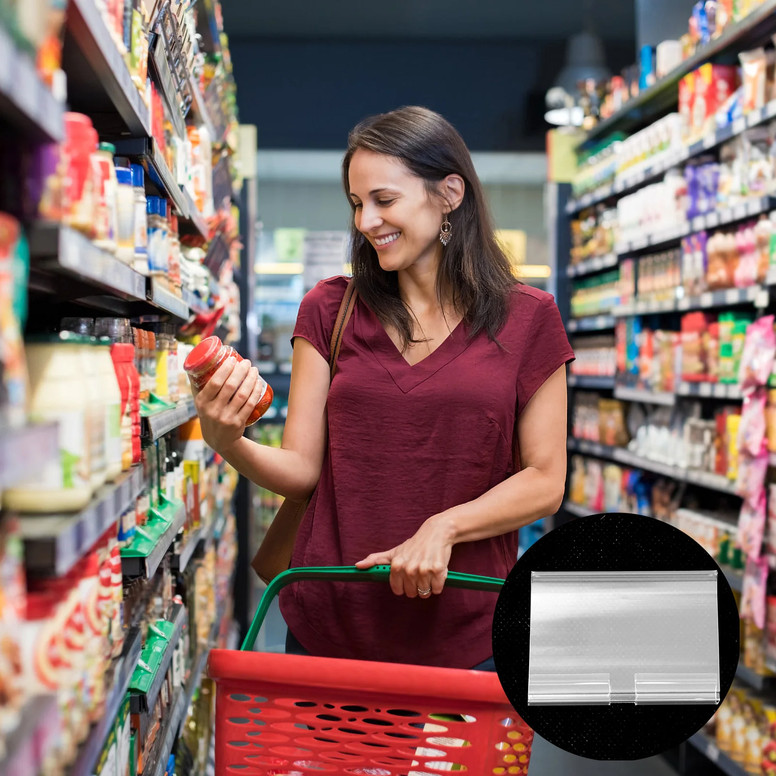 60pcs Price Tag Label Supermarket Shelf Retail Transparent Pvc Holder For Goods Rack Display Clear Sign Advertising Shop Tag
60pcs Price Tag Label Supermarket Shelf Retail Transparent Pvc Holder For Goods Rack Display Clear Sign Advertising Shop Tag