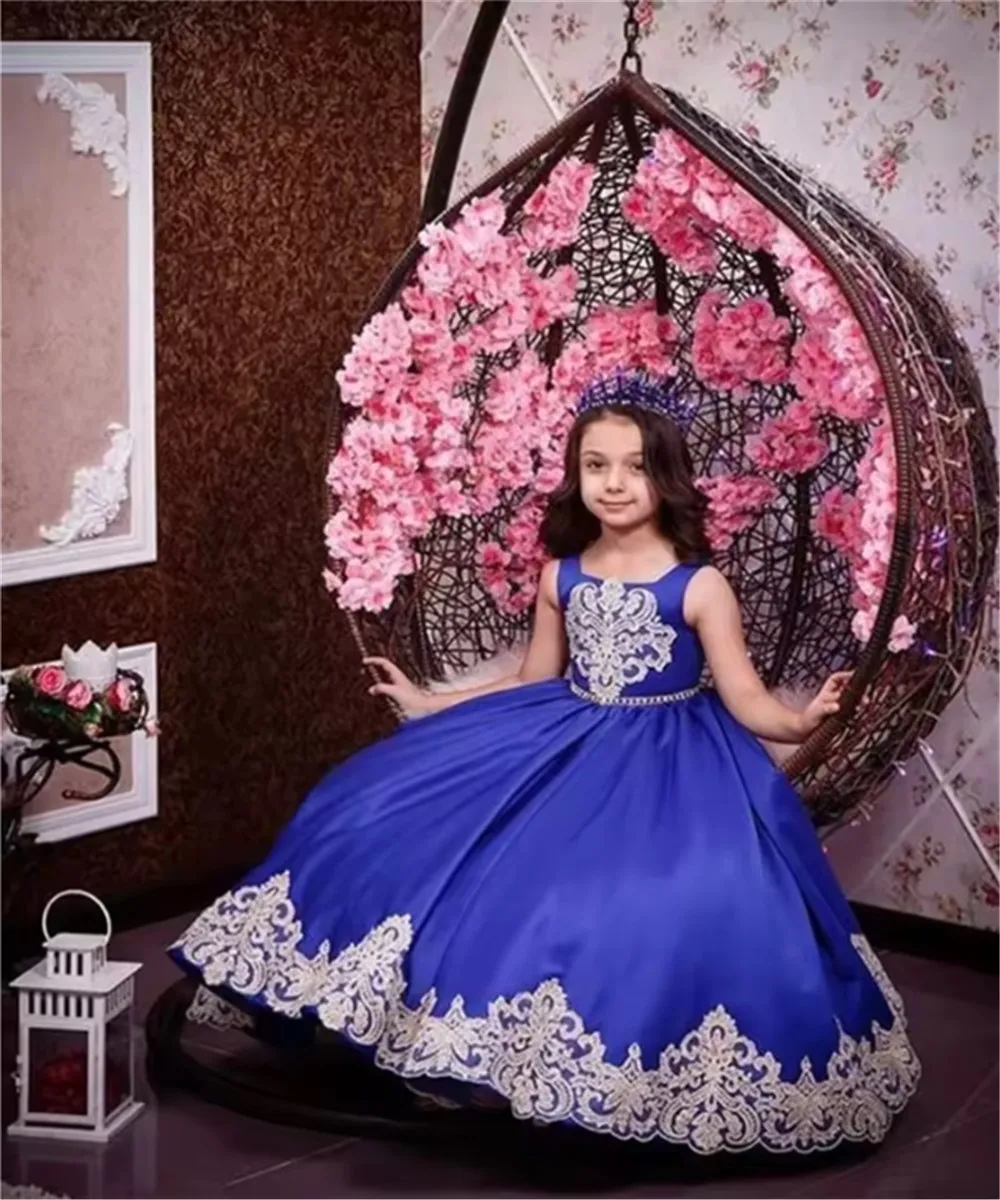 Customized Elegant Flower Girl Wedding Dress Lace Appliques Sleeveless Toddler Birthday Party Pageant Dress First Communion Gown
Customized Elegant Flower Girl Wedding Dress Lace Appliques Sleeveless Toddler Birthday Party Pageant Dress First Communion Gown