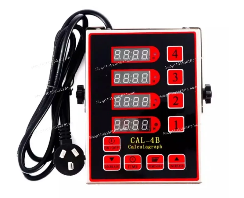 4-Channel Stainless Steel Kitchen Timer Commercial Cooking Reminder Alarm
4-Channel Stainless Steel Kitchen Timer Commercial Cooking Reminder Alarm