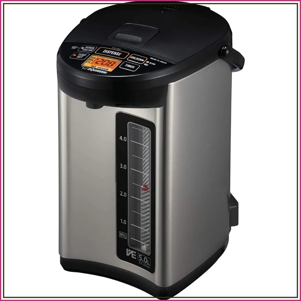 5.0L Electric Water Boiler & Warmer, Stainless Steel, Keep Hot, Auto Shut-Off
5.0L Electric Water Boiler & Warmer, Stainless Steel, Keep Hot, Auto Shut-Off
