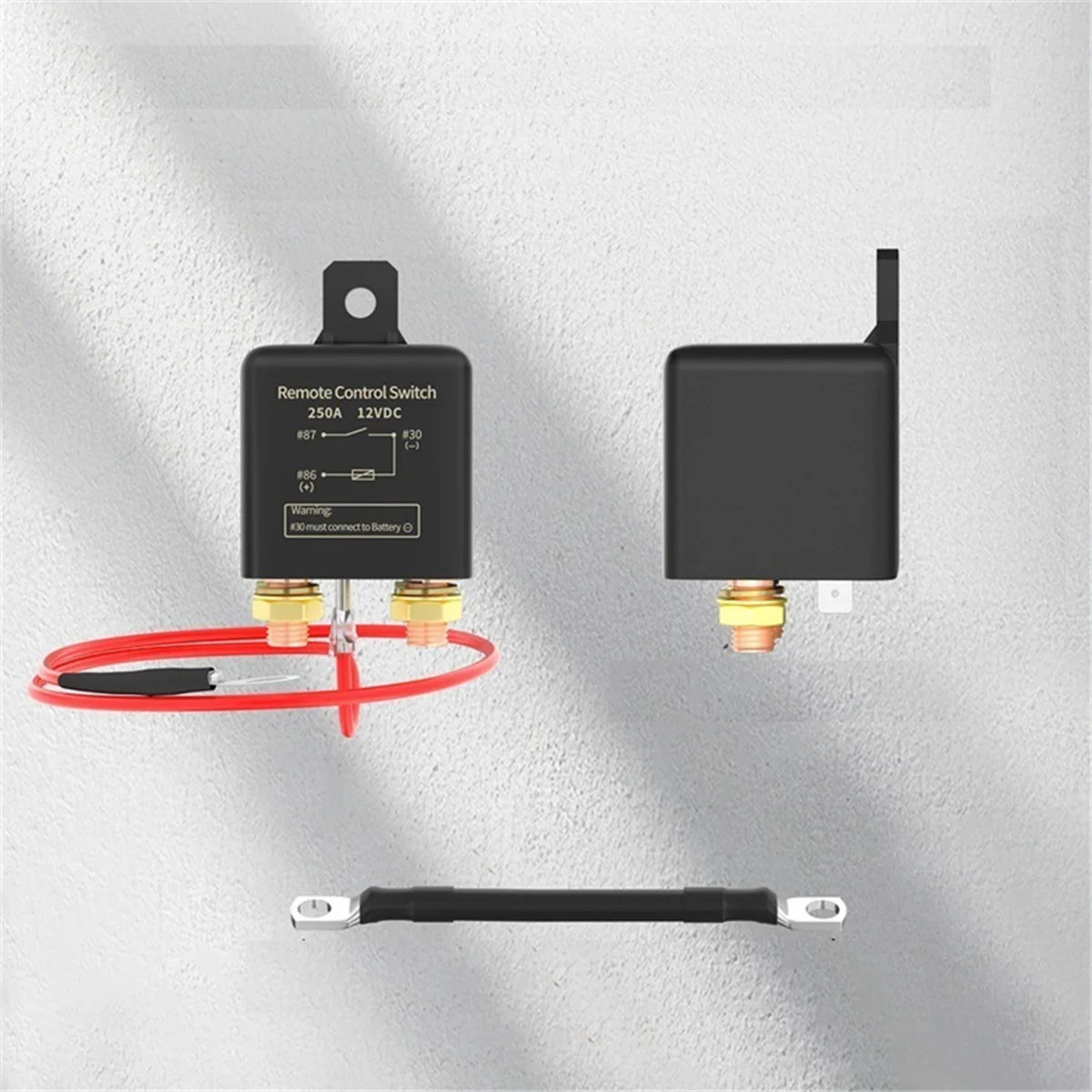 For Car 12V Remote Battery Disconnect Switch 250A Anti-Theft Remote Control Switch with Two Wireless Remote Control
For Car 12V Remote Battery Disconnect Switch 250A Anti-Theft Remote Control Switch with Two Wireless Remote Control