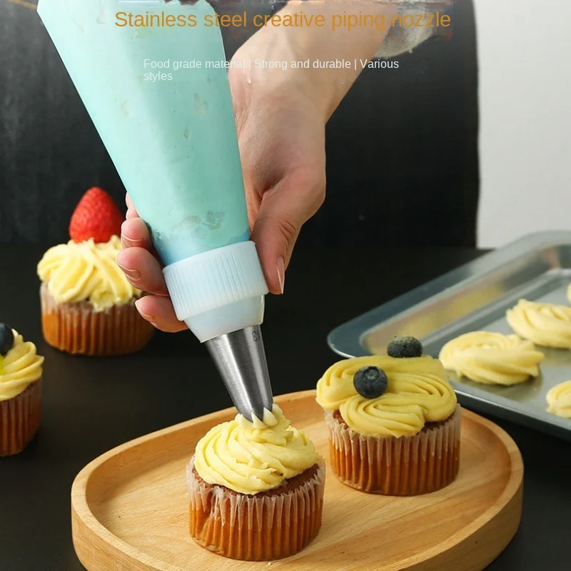7/9PCS Cake Cream Nozzles Set Storage Box DIY Baking Tools Stainless Steel Icing Piping Rose Cookie Decorating Mouth Kitchen
7/9PCS Cake Cream Nozzles Set Storage Box DIY Baking Tools Stainless Steel Icing Piping Rose Cookie Decorating Mouth Kitchen