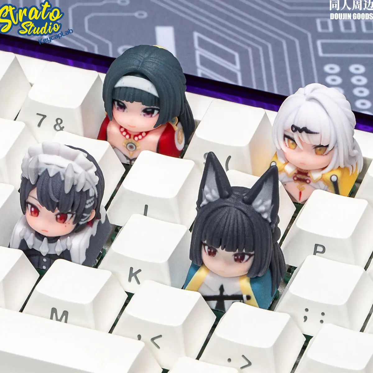 Diy Zenless Zone Zero Mechanical Keyboard Keycaps Hoshimi Miyabi Cross-Axis Mechanical Keyboard Pc Personalized Keycaps Gift
Diy Zenless Zone Zero Mechanical Keyboard Keycaps Hoshimi Miyabi Cross-Axis Mechanical Keyboard Pc Personalized Keycaps Gift