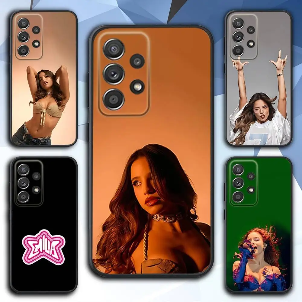 E-Emilia mp3 Singer Mernes Phone Case For Samsung S 25,24,23,22,30,21,10,9,Ultra,Plus,Lite,FE,4,5 G Soft Black Case
E-Emilia mp3 Singer Mernes Phone Case For Samsung S 25,24,23,22,30,21,10,9,Ultra,Plus,Lite,FE,4,5 G Soft Black Case