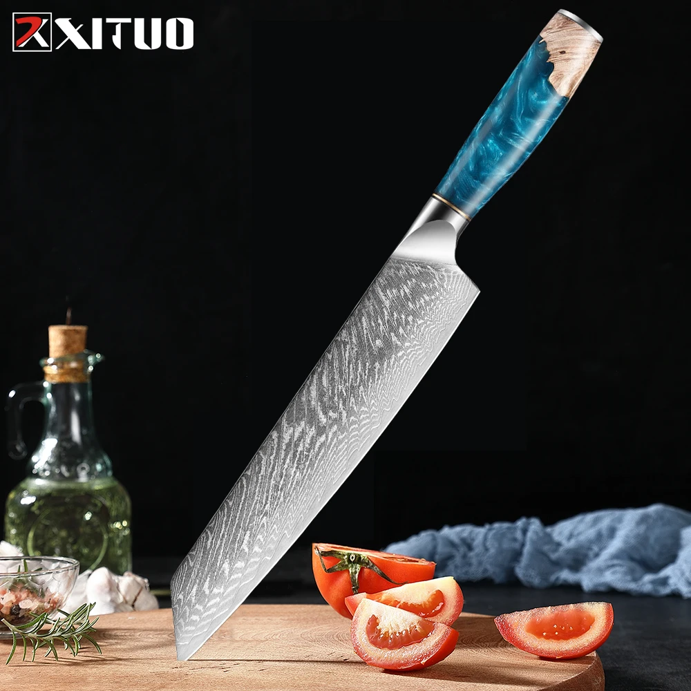 Острый кухонный нож из дамасской стали, 1-5 шт., набор, профессиональный китайский нож шеф-повара, кухонный нож, стабилизированная смолой деревянная ручка
Острый кухонный нож из дамасской стали, 1-5 шт., набор, профессиональный китайский нож шеф-повара, кухонный нож, стабилизированная смолой деревянная ручка