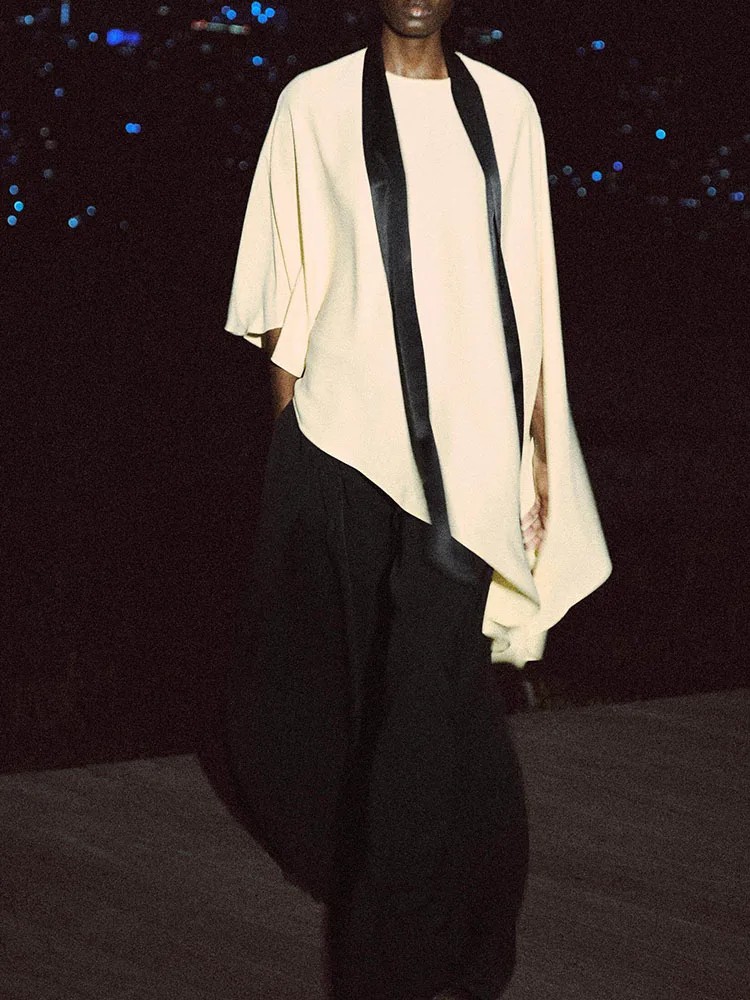 Spring 2026 New Fashion Asymmetric Versatile Scarf Decorated Shirt Women's Clothing Classic Style 4437002 300
Spring 2026 New Fashion Asymmetric Versatile Scarf Decorated Shirt Women's Clothing Classic Style 4437002 300