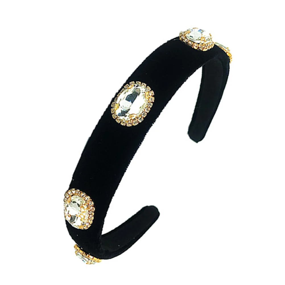 Широкая жесткая повязка на голову из велюра для женщин, с камнями, для свадьбы, винтажная, для макияжа, для тренировок, аксессуар для волос
Широкая жесткая повязка на голову из велюра для женщин, с камнями, для свадьбы, винтажная, для макияжа, для тренировок, аксессуар для волос