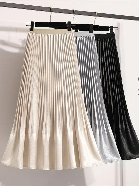 Большие размеры, осенняя новая модная драпированная плиссированная юбка-миди, повседневная универсальная юбка трапециевидной формы, модная женская одежда для поездок на работу
Большие размеры, осенняя новая модная драпированная плиссированная юбка-миди, повседневная универсальная юбка трапециевидной формы, модная женская одежда для поездок на работу