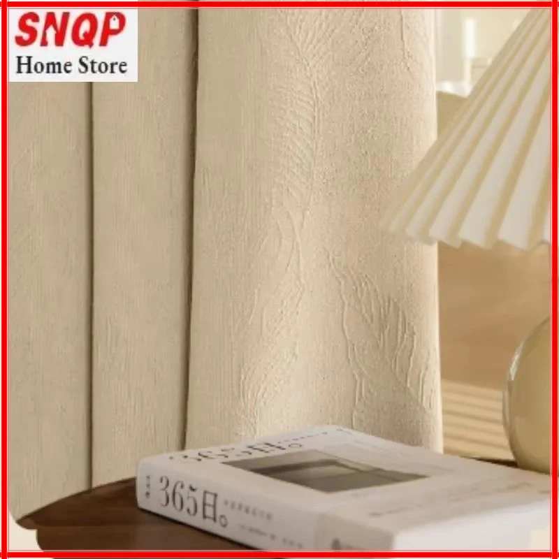 Luxury Curtains for Living Room Blackout Bedroom Custom Elegant Milk Tea Simple Fashion
Luxury Curtains for Living Room Blackout Bedroom Custom Elegant Milk Tea Simple Fashion