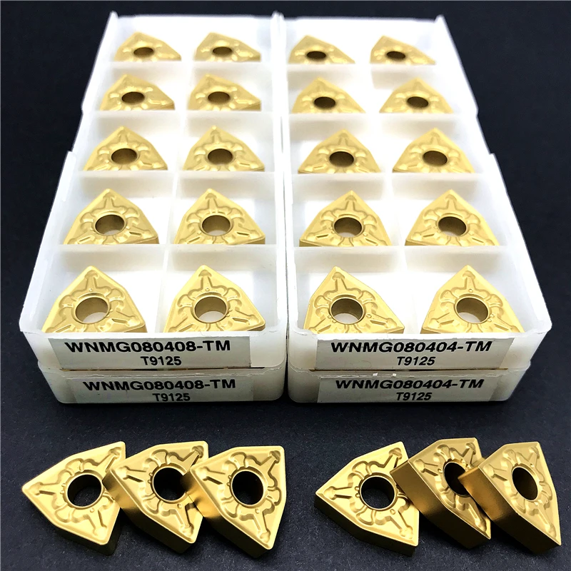WNMG080404 WNMG080408-TM T9125 Carbide Inserts External Turning Tool High Quality Turning Insert Lathe Tool Steel Processing
WNMG080404 WNMG080408-TM T9125 Carbide Inserts External Turning Tool High Quality Turning Insert Lathe Tool Steel Processing