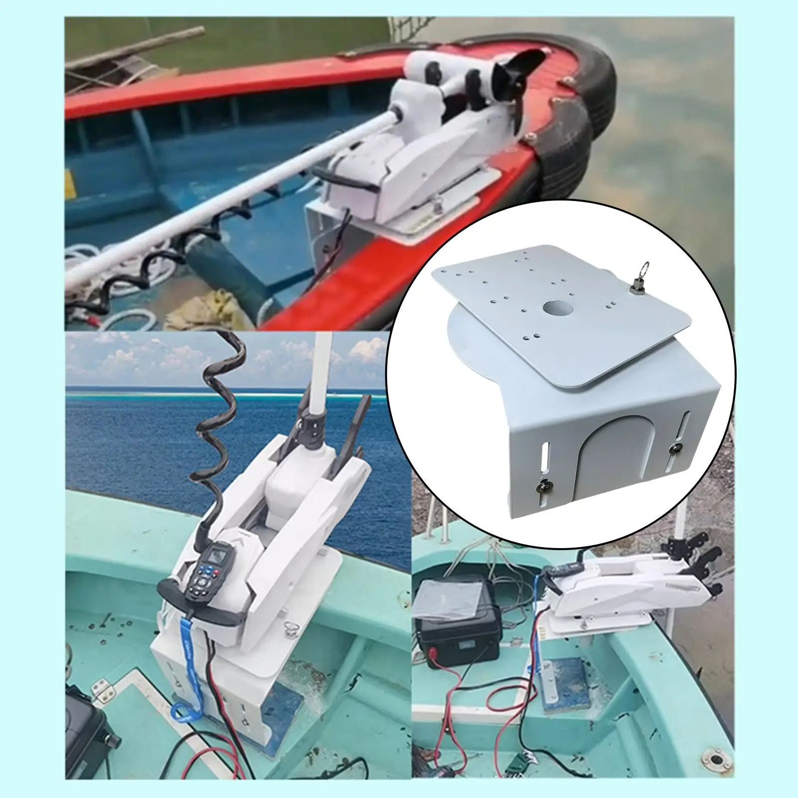 Kayak Motor Mount Stainless Steel Propeller Support Quick Install Bracket for Electric Canoe Motor
Kayak Motor Mount Stainless Steel Propeller Support Quick Install Bracket for Electric Canoe Motor