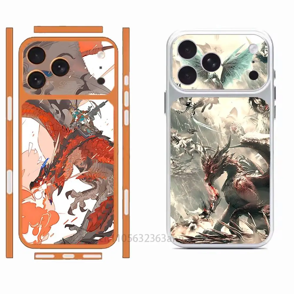 M-Monster H-Hunter Wilds Dragon Protective Sticker for iPhone 17 Pro 17 ProMax Full Body Back Cover Decal Skin
M-Monster H-Hunter Wilds Dragon Protective Sticker for iPhone 17 Pro 17 ProMax Full Body Back Cover Decal Skin