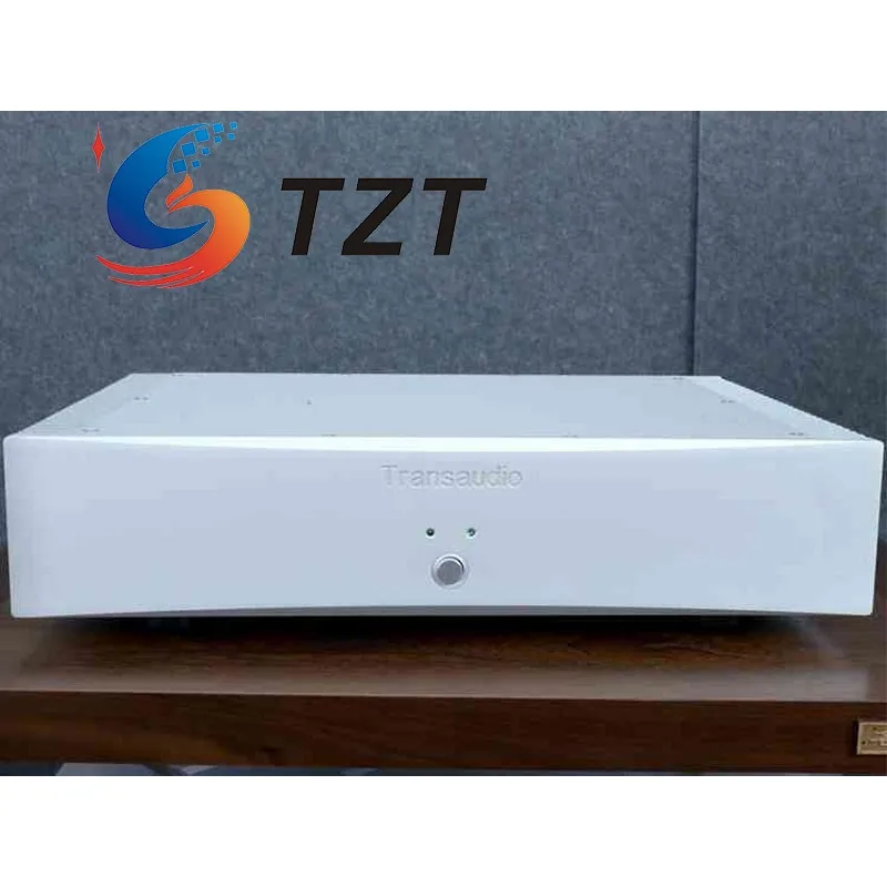 TZT Transaudio G5 120W x 2 Power Amplifier (110V/220V Standard Version Black/Silver) with Circuit for Goldmund 29
TZT Transaudio G5 120W x 2 Power Amplifier (110V/220V Standard Version Black/Silver) with Circuit for Goldmund 29