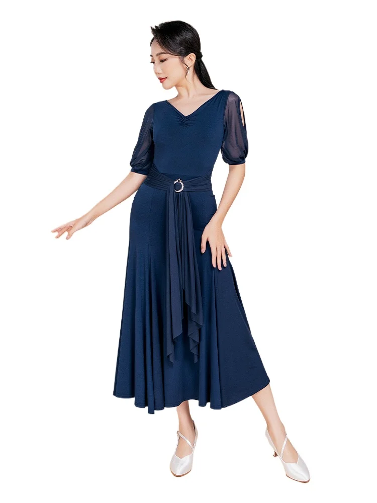 2023 Modern Dance Dress Women's Summer New Large Dress Dance Dress Waltz Ballroom Dance Dress L9897
2023 Modern Dance Dress Women's Summer New Large Dress Dance Dress Waltz Ballroom Dance Dress L9897