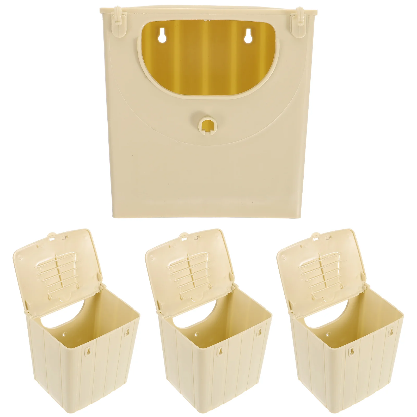 4 Pcs Bird Breeding Box Indoors Finch Nest Small House Nests Plastic Parakeet Birds
4 Pcs Bird Breeding Box Indoors Finch Nest Small House Nests Plastic Parakeet Birds