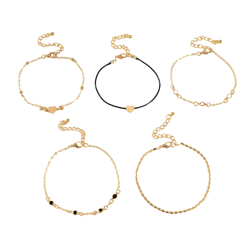 Fashionable Anklets Beach Foot Decoration Heart Shaped Pendant Ankle Chain Jewelry Adjustable Anklets Women Gifts High Quality
Fashionable Anklets Beach Foot Decoration Heart Shaped Pendant Ankle Chain Jewelry Adjustable Anklets Women Gifts High Quality