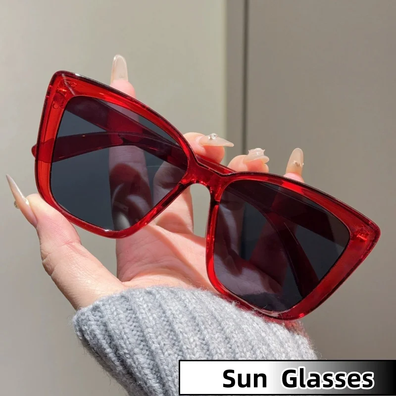 New Fashion Cat Eye Sunglasses Men Women Outdoor Ultraviolet-proof Eyeglasses Large Square Frame Beach UV400 Shades Eyewear
New Fashion Cat Eye Sunglasses Men Women Outdoor Ultraviolet-proof Eyeglasses Large Square Frame Beach UV400 Shades Eyewear