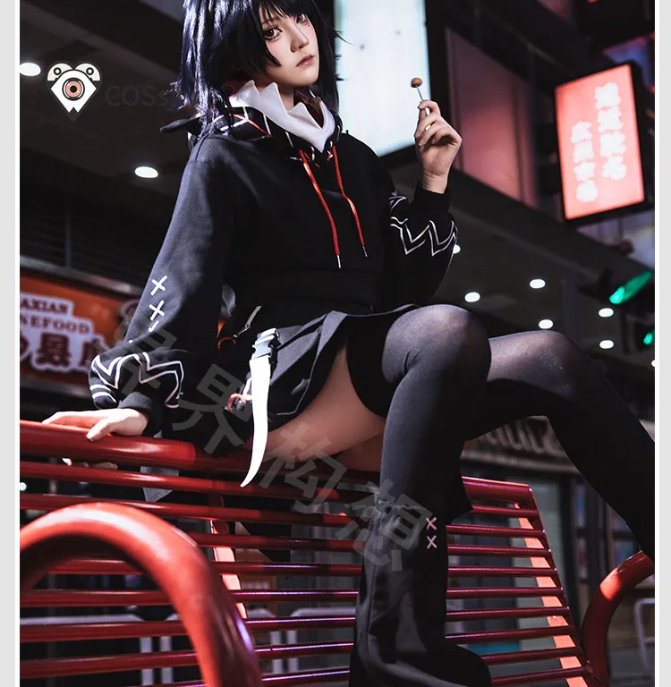 Jane Doe ZZZ Newly Cosplay Costume Halloween Woman Man Christmas Game Zenless Zone Zero S-XXL Plus Size Black Dress
Jane Doe ZZZ Newly Cosplay Costume Halloween Woman Man Christmas Game Zenless Zone Zero S-XXL Plus Size Black Dress