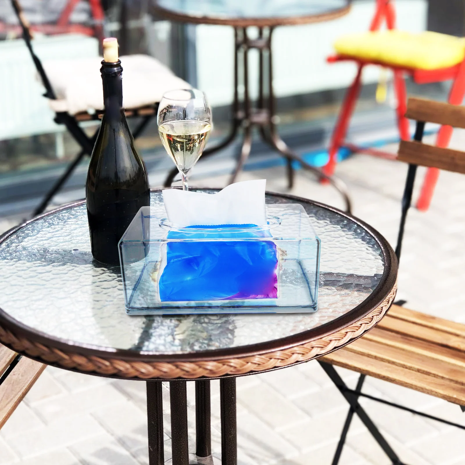 Napkin Box Transparent Container Rectangular Organizer Desktop Office Decorative Clear Storage Lightweight Compact Easy
Napkin Box Transparent Container Rectangular Organizer Desktop Office Decorative Clear Storage Lightweight Compact Easy