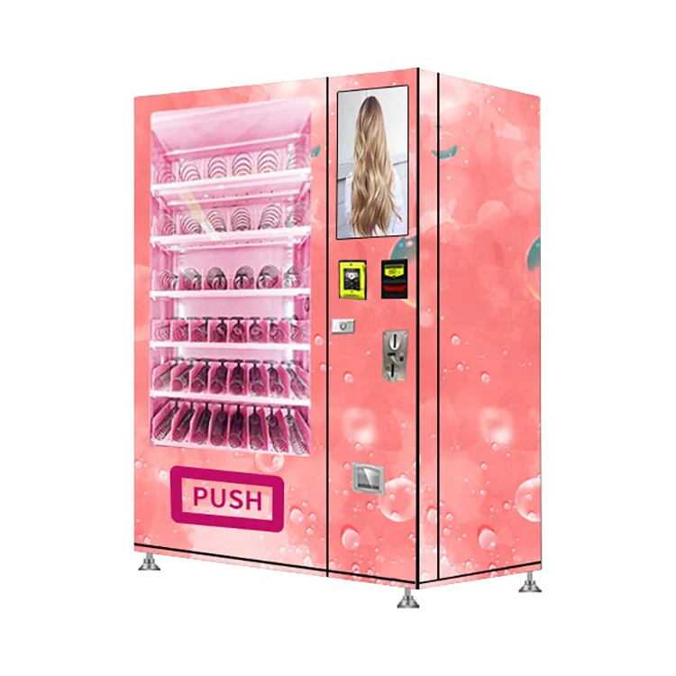 Customized 24 Hours Unattended Hair and Lash Bundle Hair Extension Vending Machine Makeup Vending Machine for Business
Customized 24 Hours Unattended Hair and Lash Bundle Hair Extension Vending Machine Makeup Vending Machine for Business